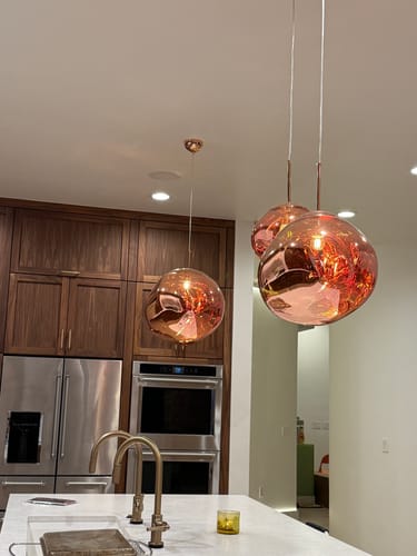 Customer photo review of WOW Melt Hanging Lava Lamp-wow2043