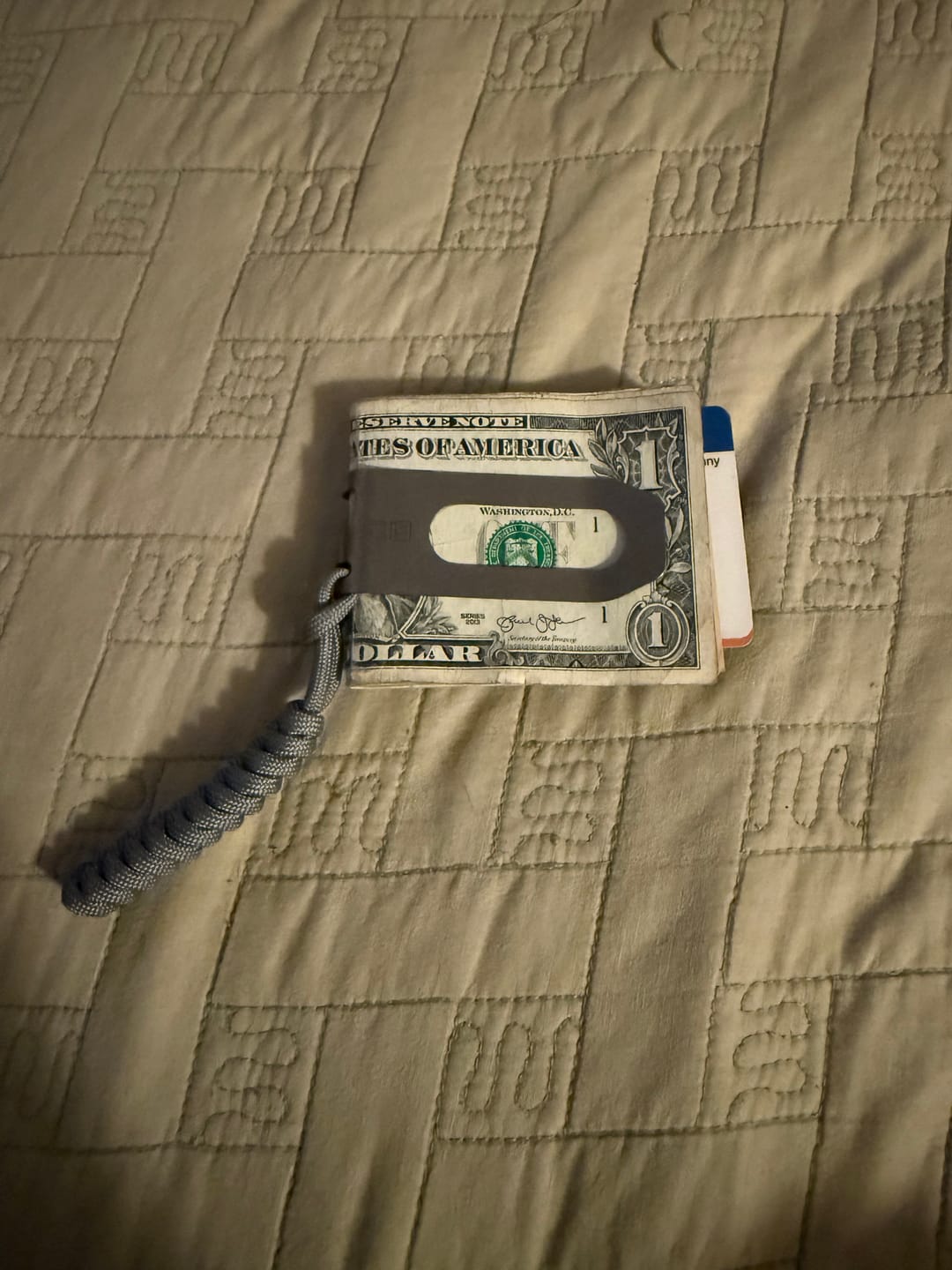 Customer photo review of MC02 TITANIUM MONEY CLIP