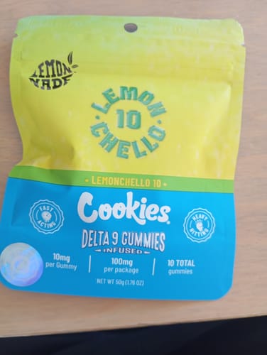 Customer photo review of Cookies®- DELTA 9 GUMMIES I 10 Gummies
