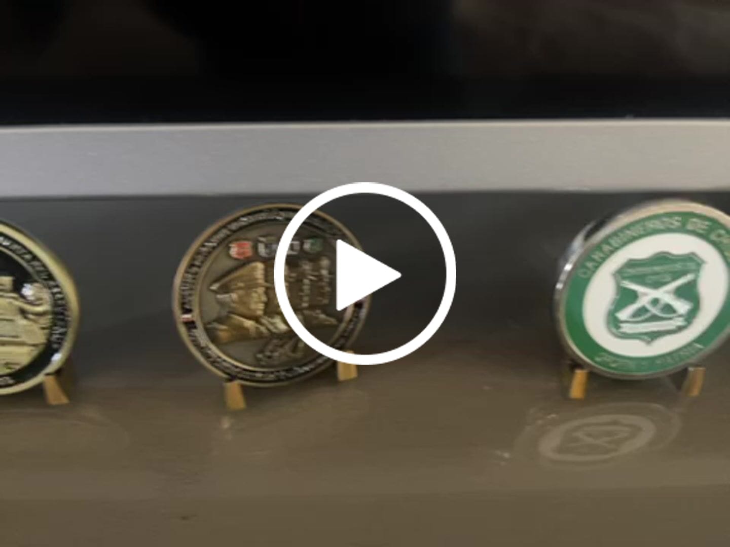 Customer video review of MONEDA CARABINEROS DE CHILE FUERZAS ESPECIALES MOWAG