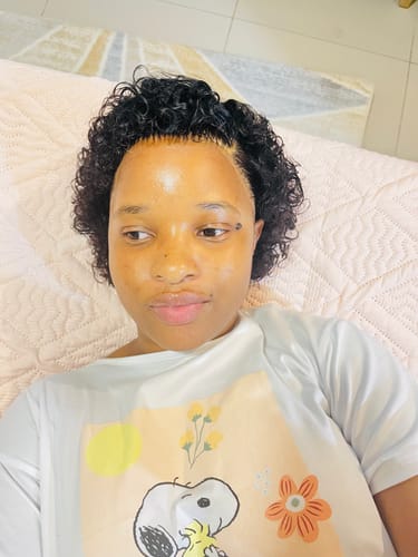 Customer photo review of Clearance:12a factory made water curl Full frontal pixie