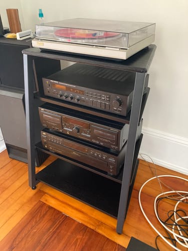 Customer photo review of Eiffel AS07 Record Player Stand