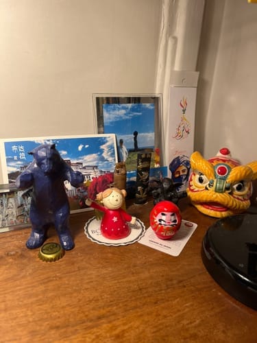 Customer photo review of Daruma Giapponese Rosso