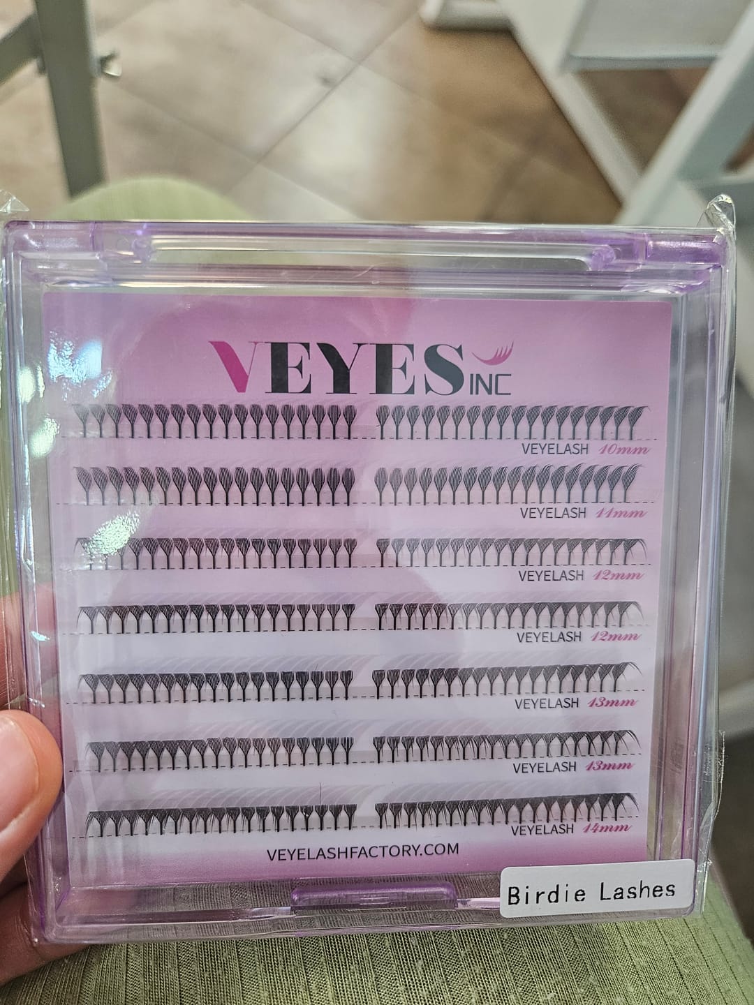 Customer photo review of Birdie Lashes