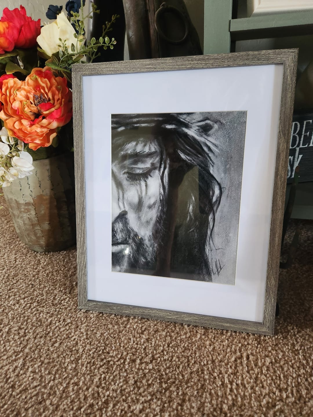 Customer photo review of Compassionate Love (Sketch)