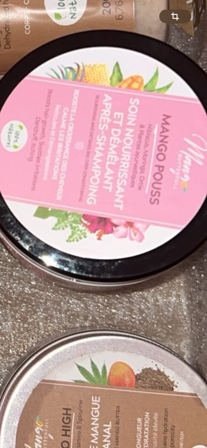 Customer photo review of Soin nourrissant et démêlant après-shampoing - POUSS