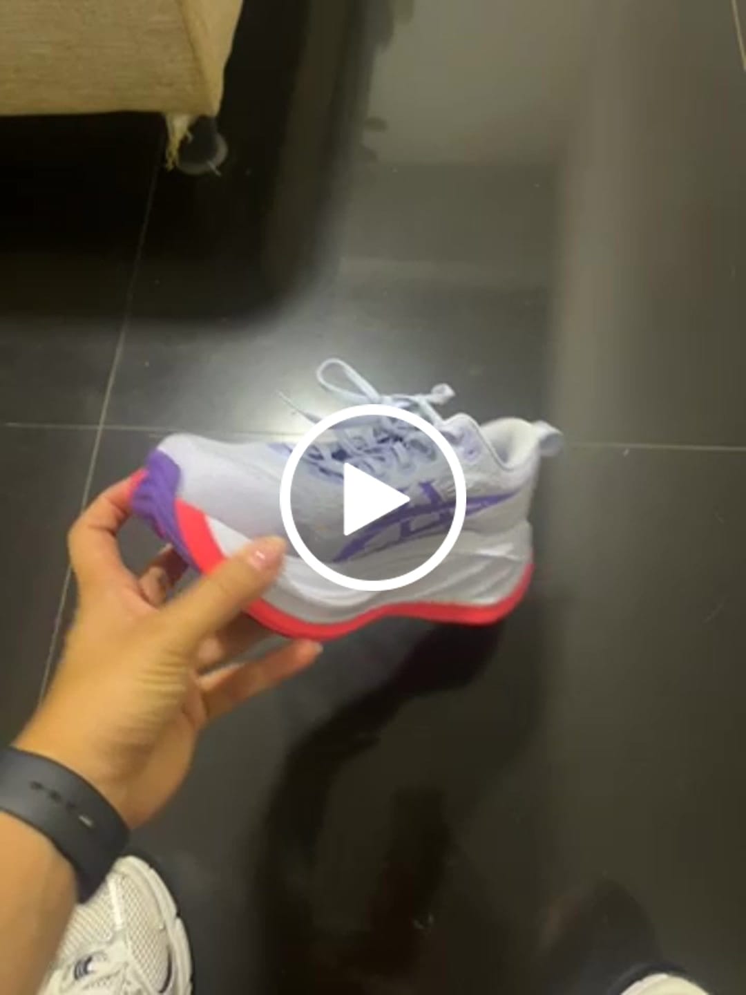 Customer video review of Asics Superblast 2  Unisex Blue Fade Edo Purple