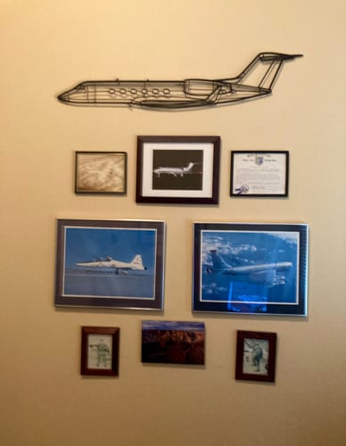 Customer photo review of GIV-SP Silhouette Metal Wall Art