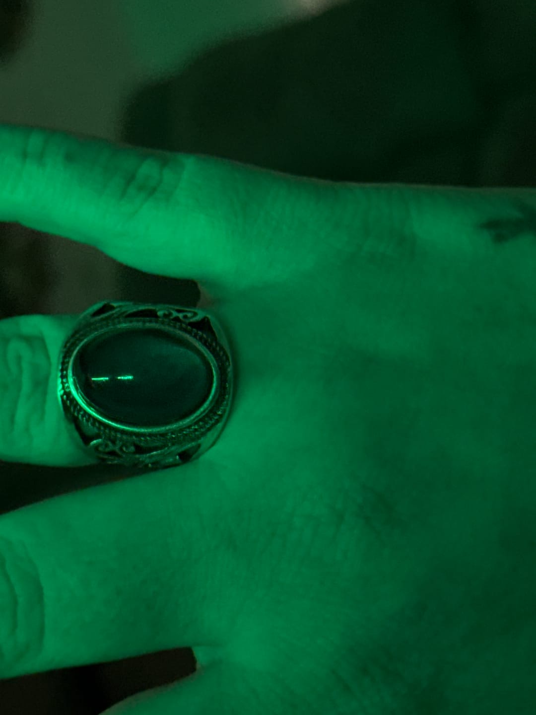 Customer photo review of New-Age Mood Ring