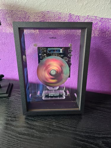 Customer photo review of M1 Acrylic Dust Cover