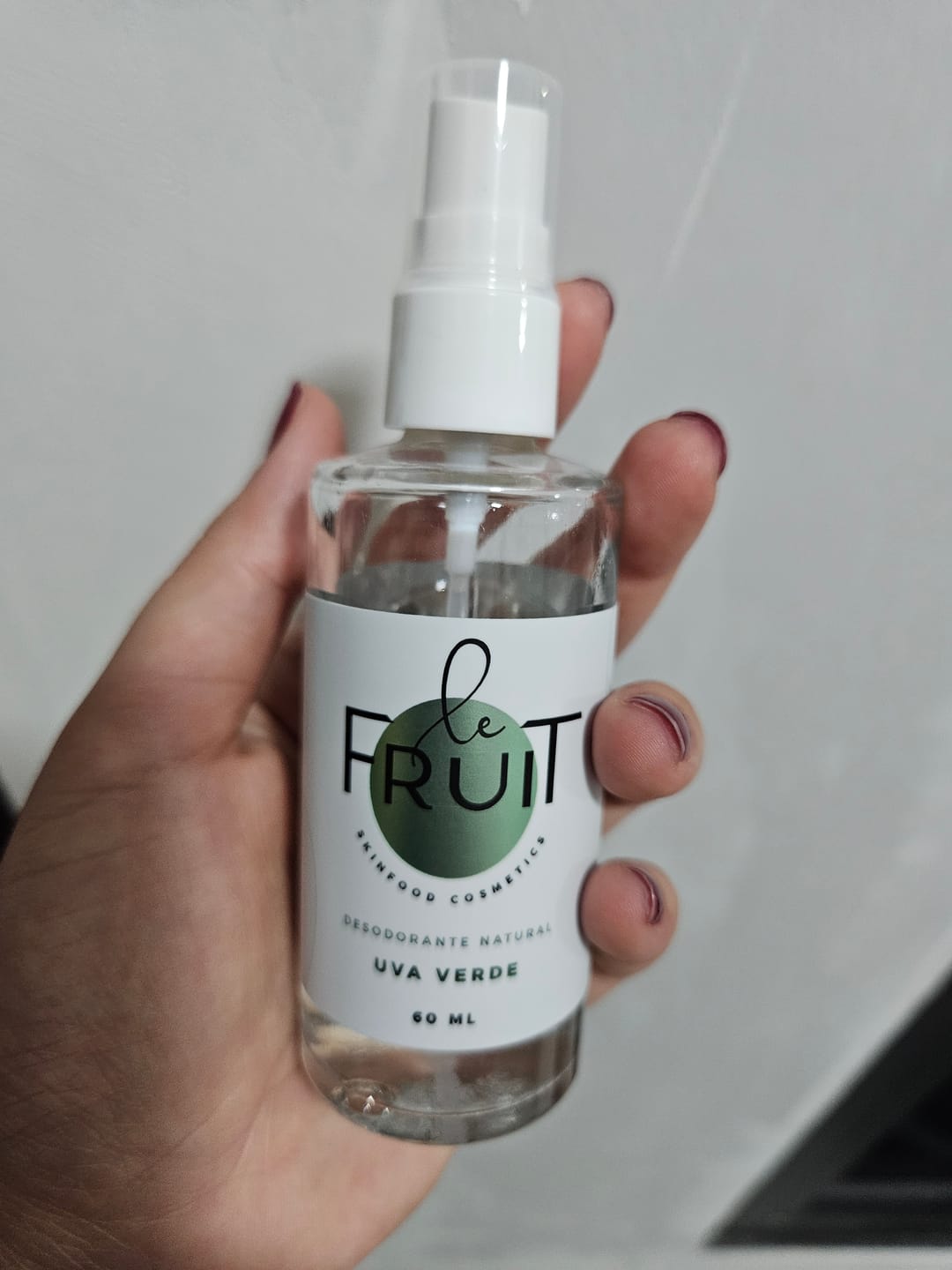 Customer photo review of Desodorante Diário