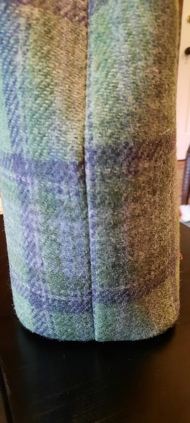 Customer photo review of Classic Harris Tweed Handbag