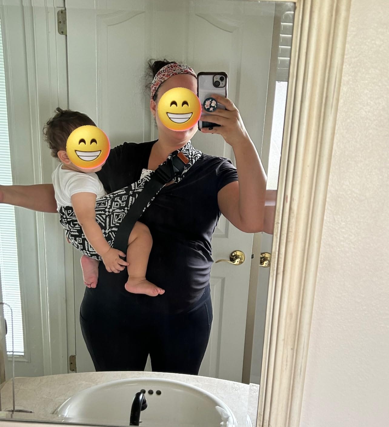 Customer photo review of Bambora Sling Carrier