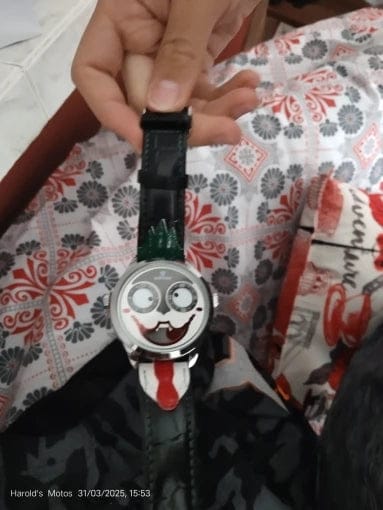 Customer photo review of Mark Fairwhale Joker Watch