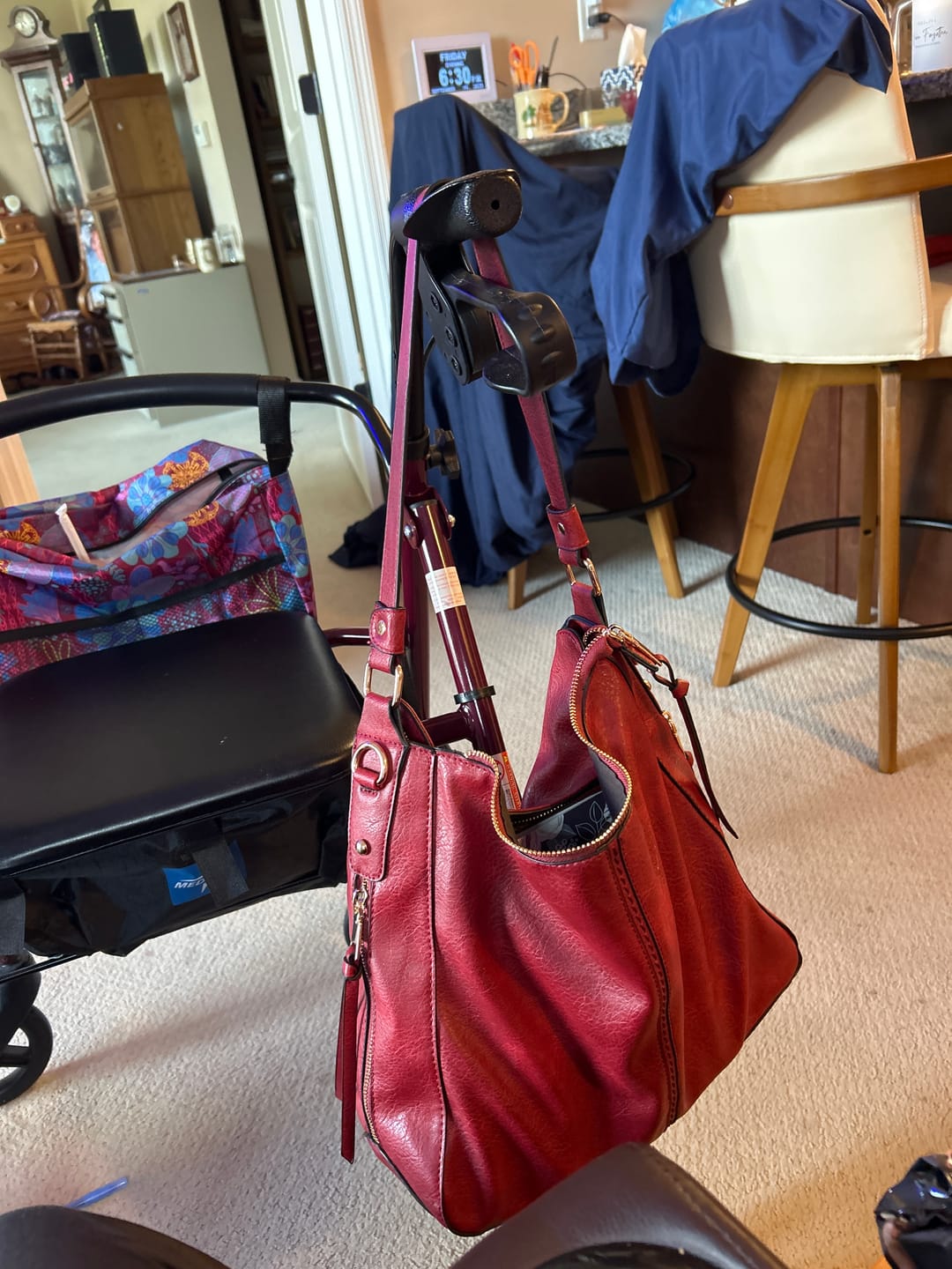 Customer photo review of Luxury Leather Hobo Handbag [Special Gift for Limited time]