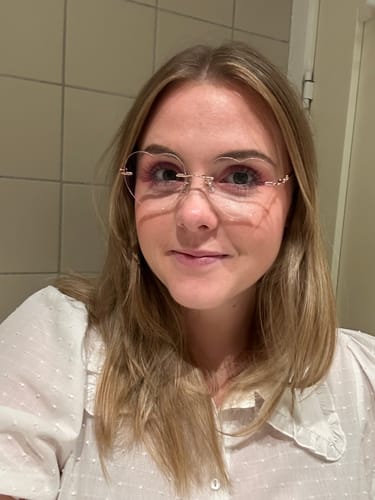 Customer photo review of Binnie Eyeglasses