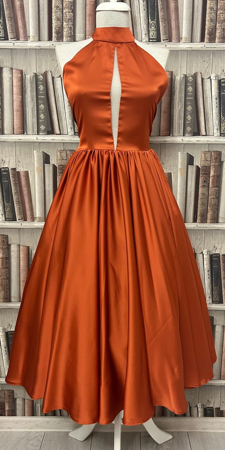 Customer photo review of Satin Elastic Matasos Premium Teracota