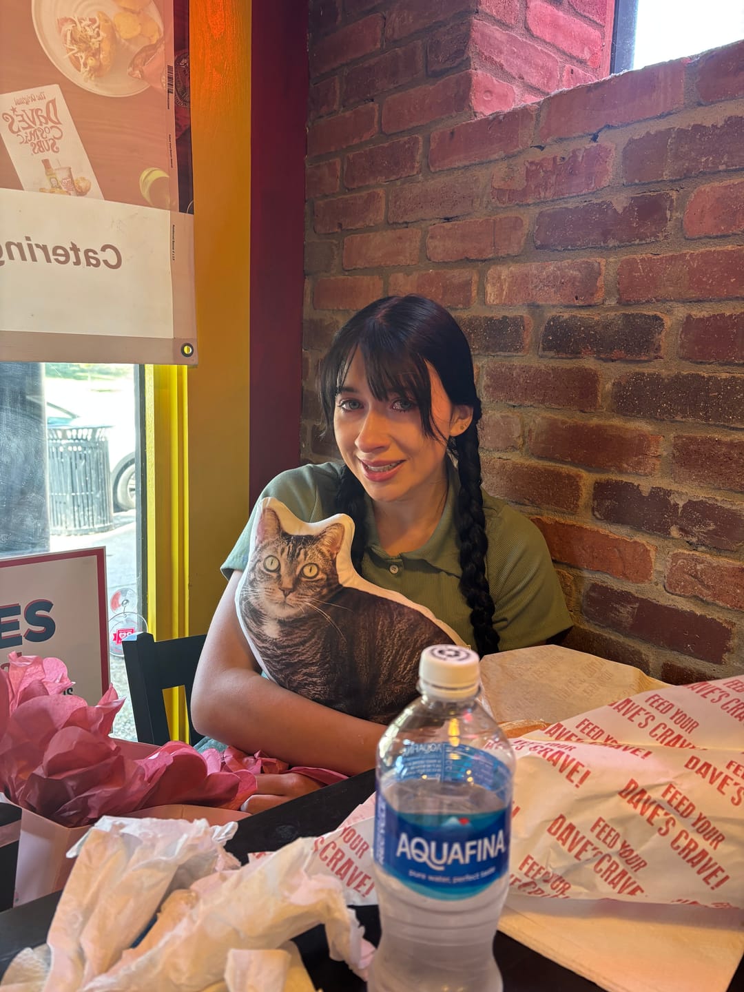 Customer photo review of Custom Pet Shaped Pillow that Look Like your Pet - ThePetPillow