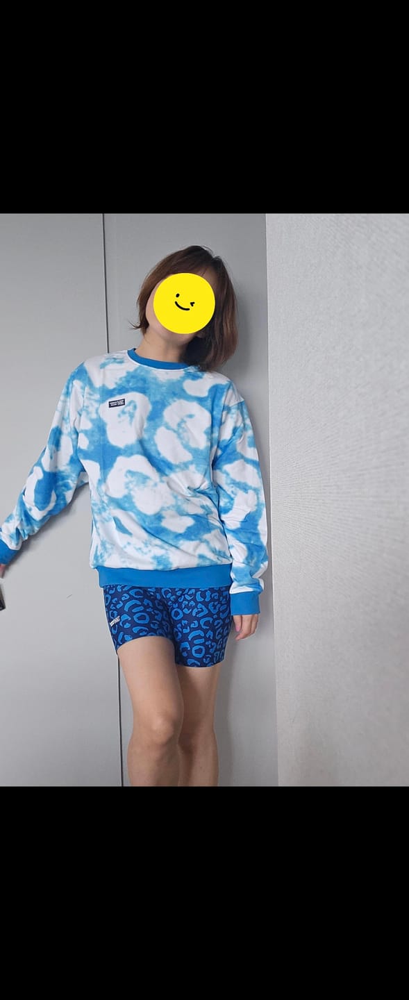 Customer photo review of Sizzlin' Long Sleeve Pullover Sweatshirt