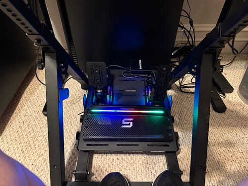 Customer photo review of Simsonn Pro X Ultra Sim Racing Pedal with Haptic Reactor Optional