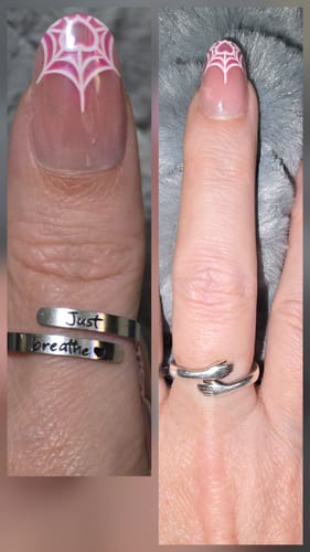 Customer photo review of Just Breathe Ring