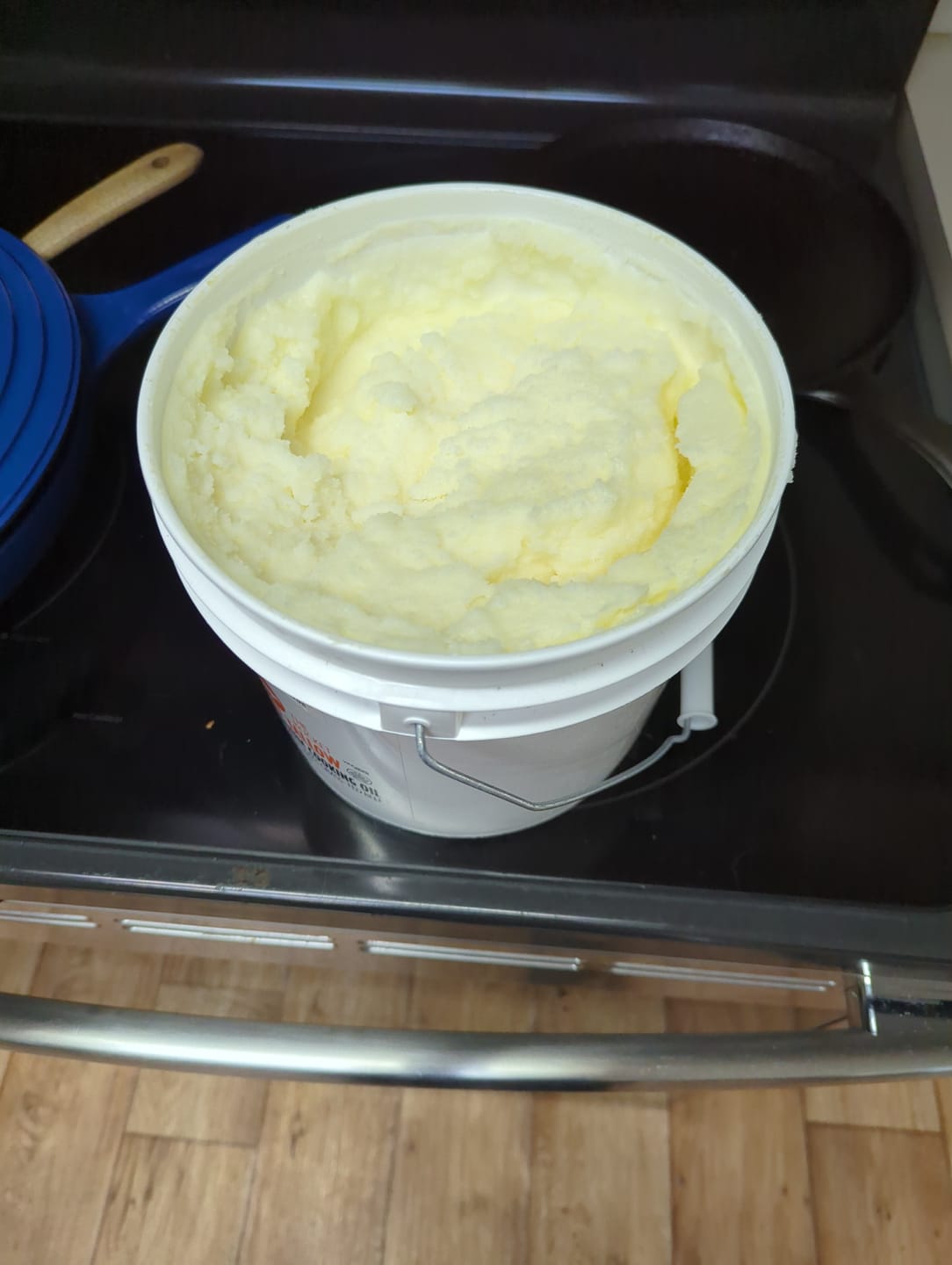 Customer photo review of The Bucket- 1 Gallon Grass Fed Tallow