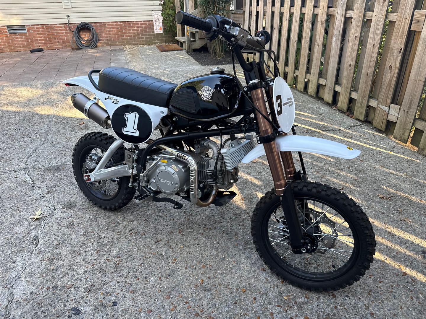 Customer photo review of Buscadero BSX 140 Pit Bike