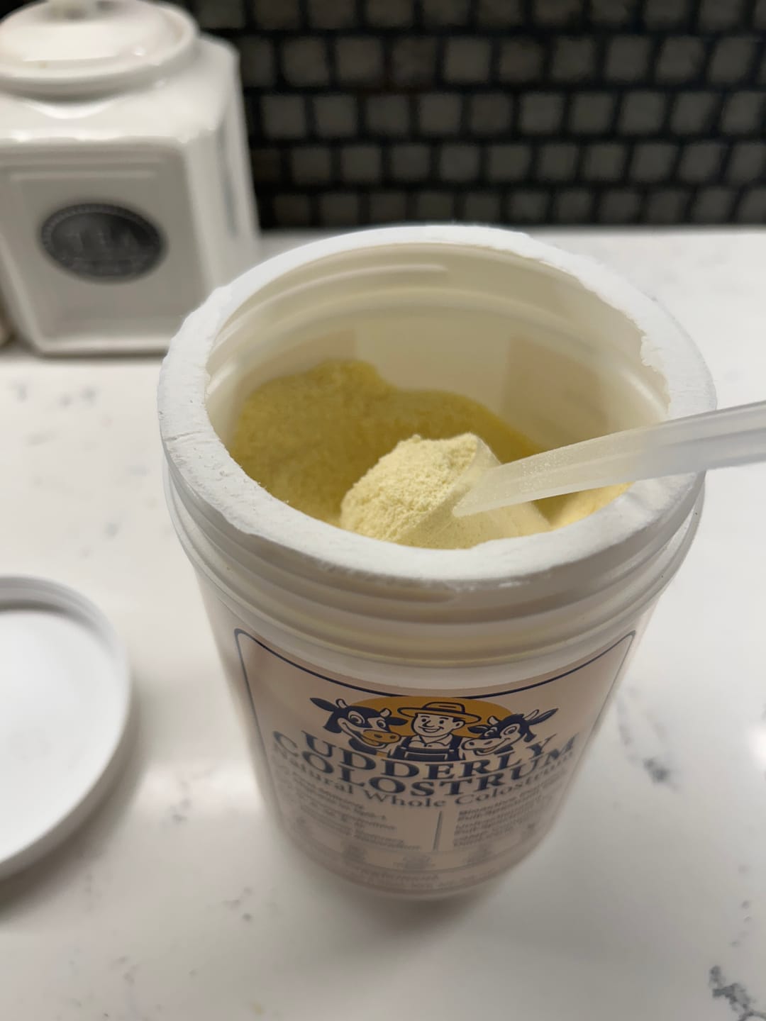 Customer photo review of Udderly Colostrum
