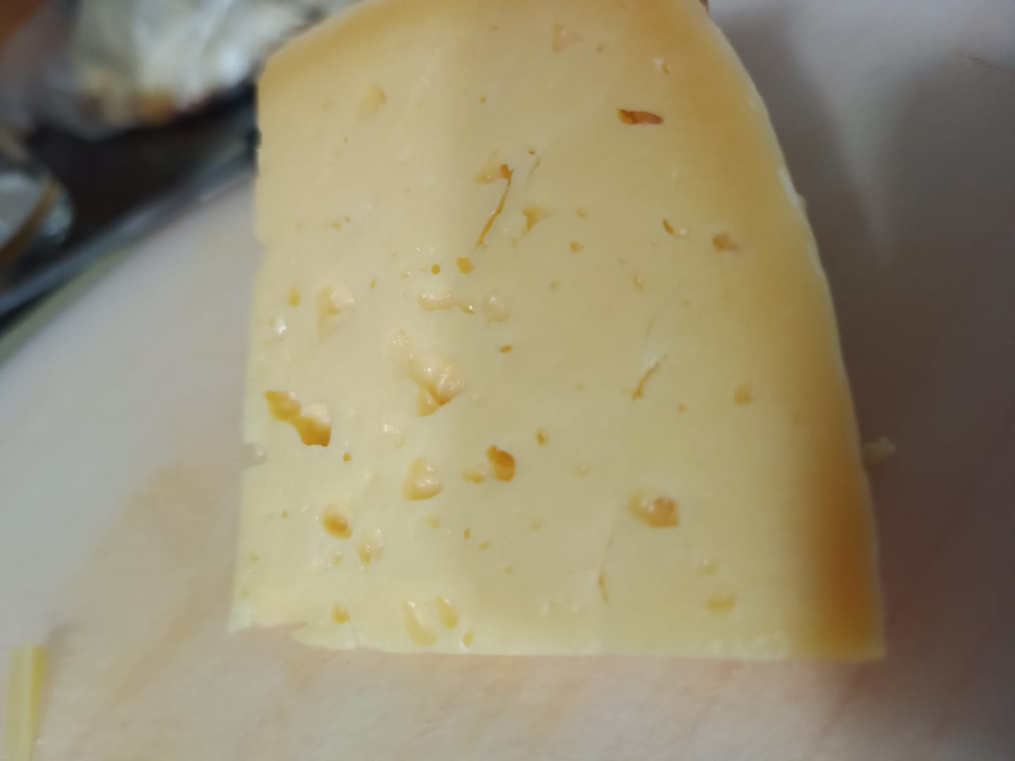 Customer photo review of Queso Chester, artesanal, picante