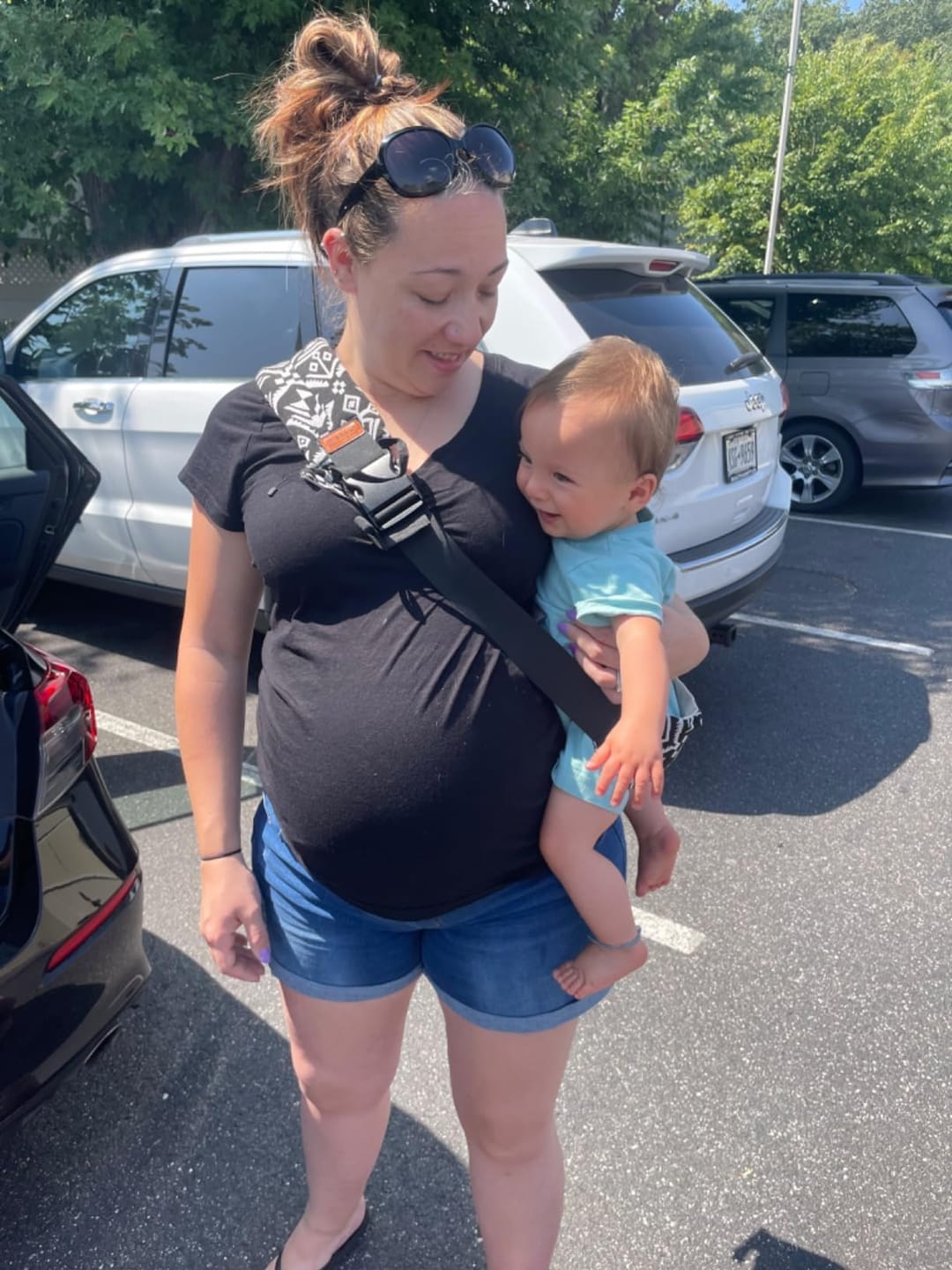 Customer photo review of Bambora Sling Carrier
