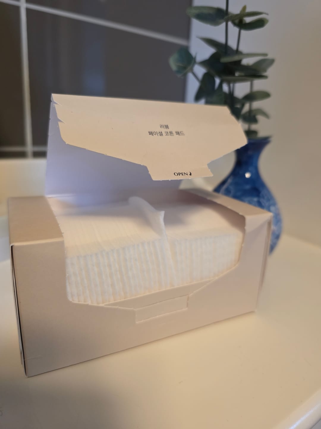 Customer photo review of Luvum Bomullspads (100 stk)