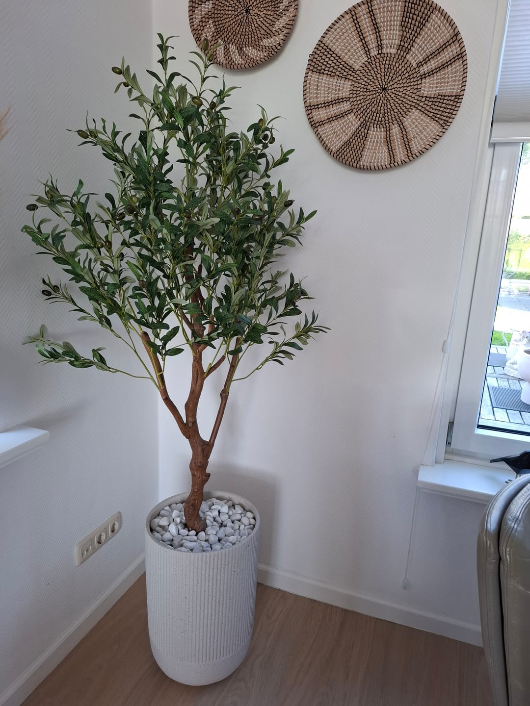 Customer photo review of Kunst Olijfboom 150cm
