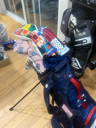 Customer photo review of USA Flags Headcover