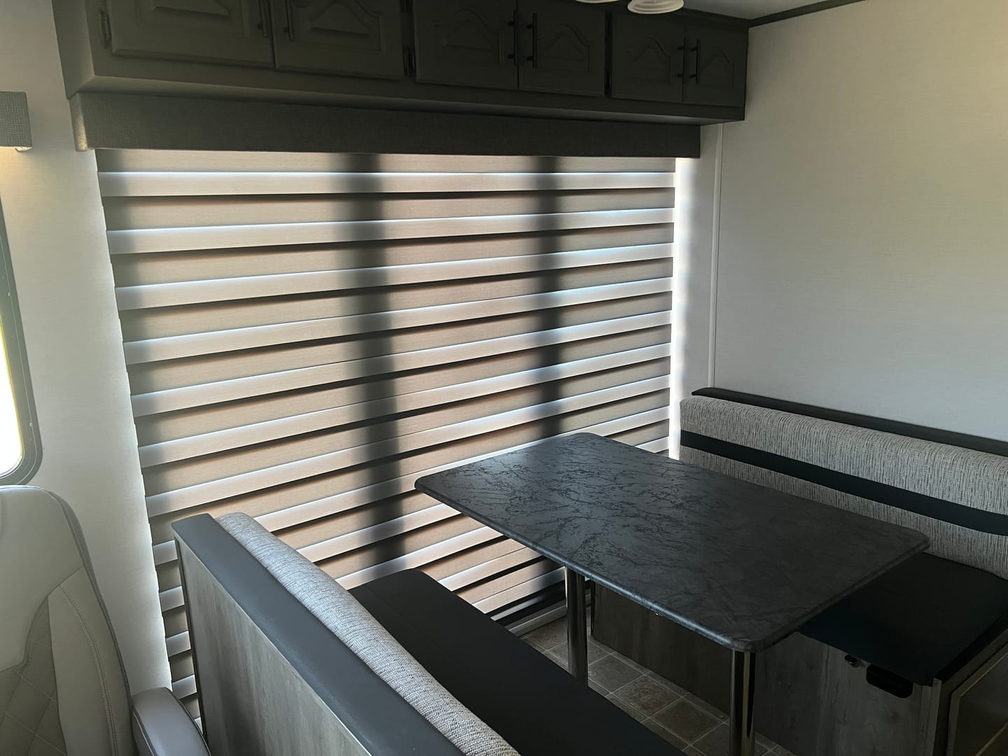 Customer photo review of Custom Dual Layer Zebra Shades