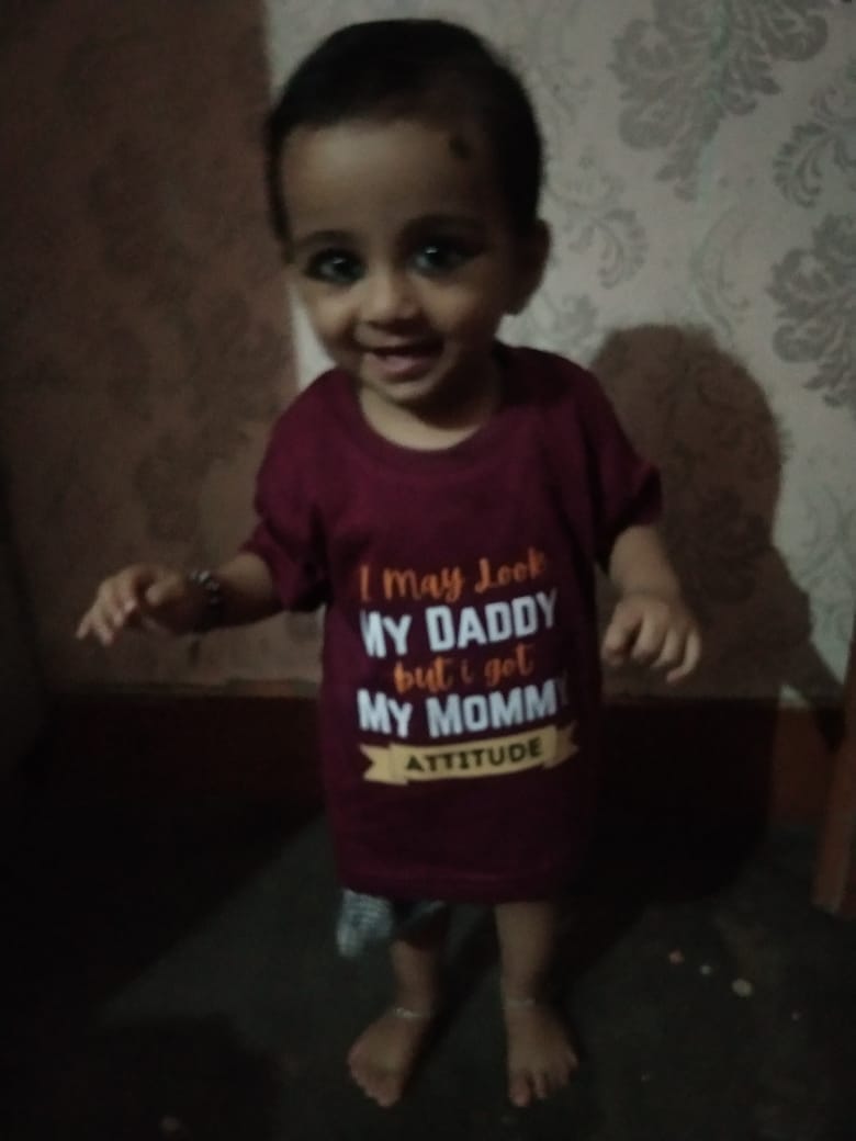 Customer photo review of Look Like My Dad - Kids Tee