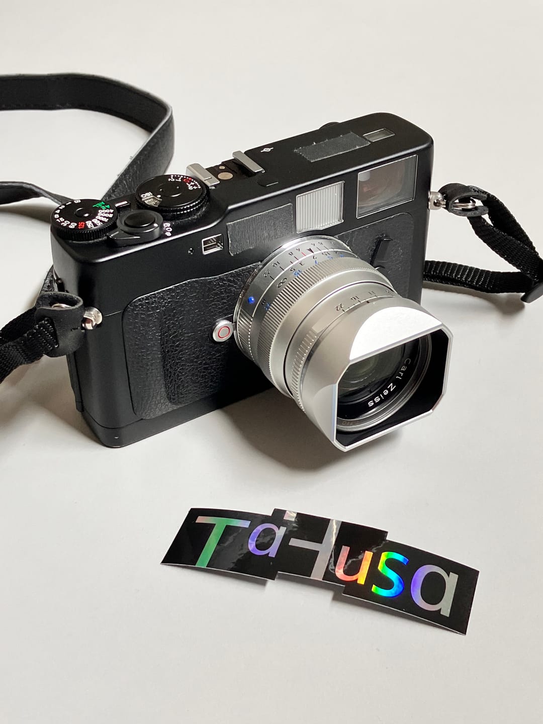 Customer photo review of Square Lens Hood for Voigtlander 35/40/50mm (Silver Aluminum) v2