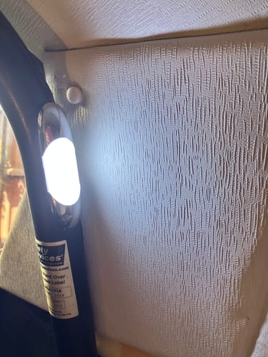 Customer photo review of Chrome LED Interior Light 100mm