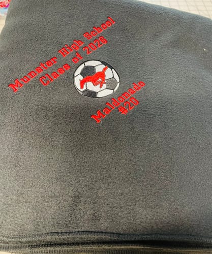 Customer photo review of Jet Black Anti Pill Polar Fleece Fabric