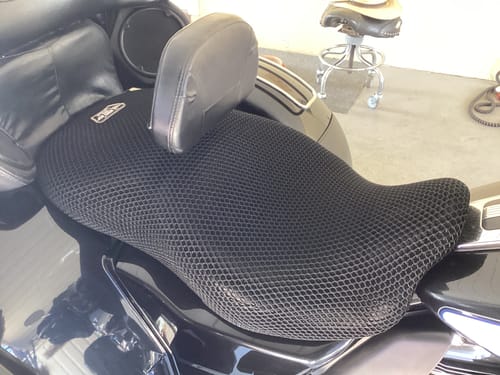 Customer photo review of Wind Rider Seat Cover