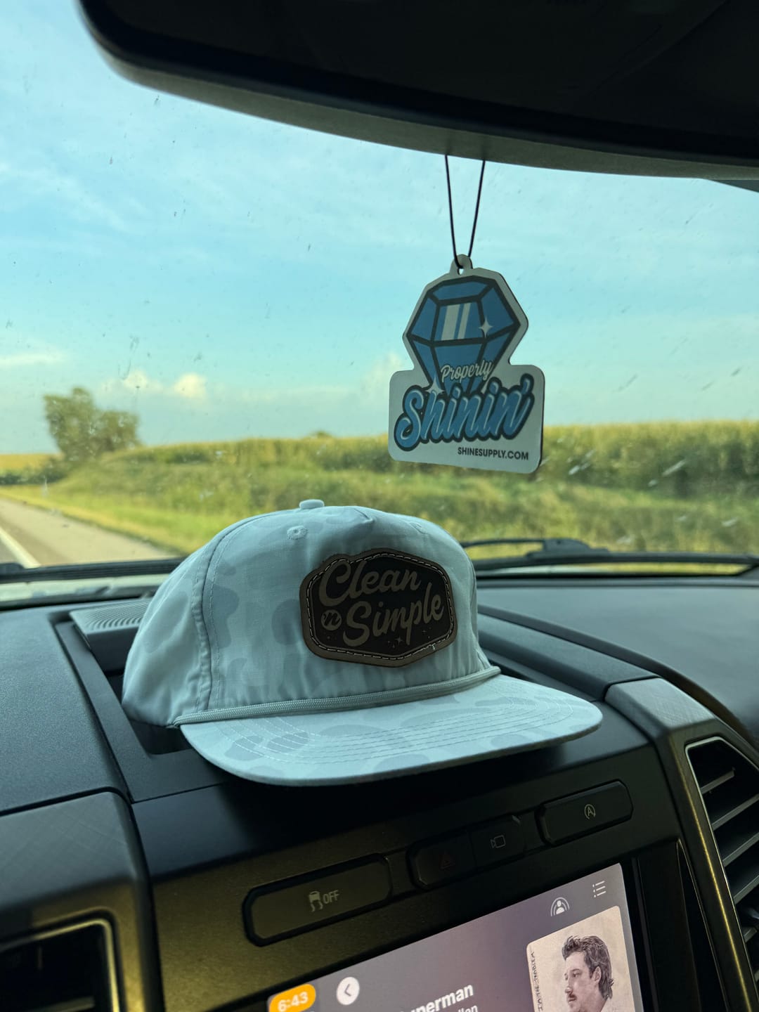 Customer photo review of Shine Scents Air Freshener - Diamond