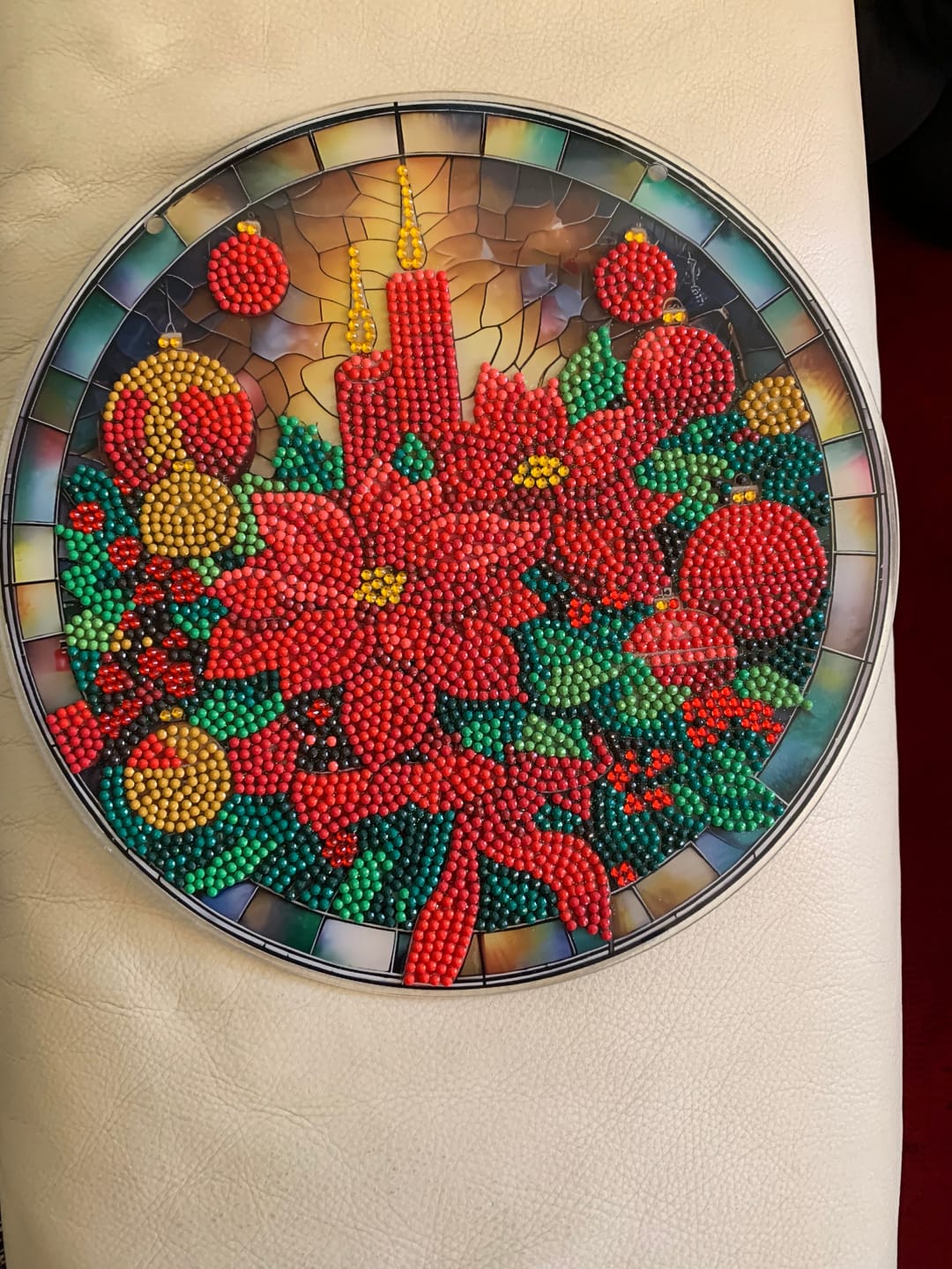 Customer photo review of Holy Night Crystal Art Hanging Decoration
