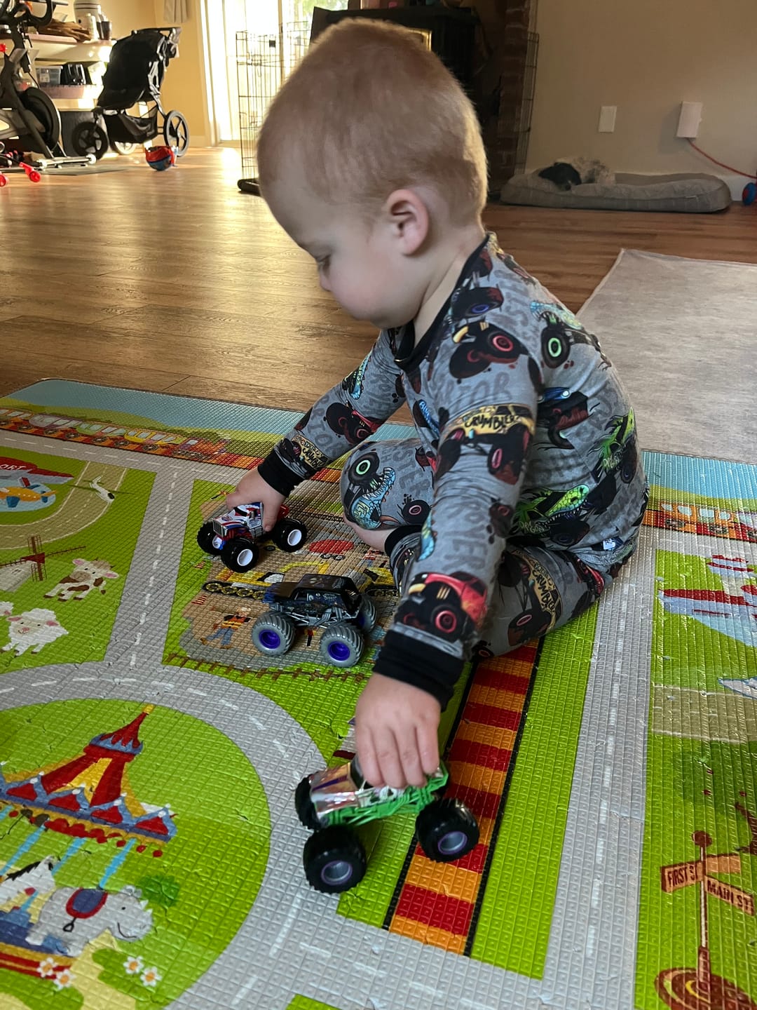 Customer photo review of Monster Jammies 2 Piece Pajama Set: Core Collection
