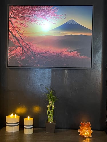 Customer photo review of Mount Fuji Cherry Blossom Sunrise