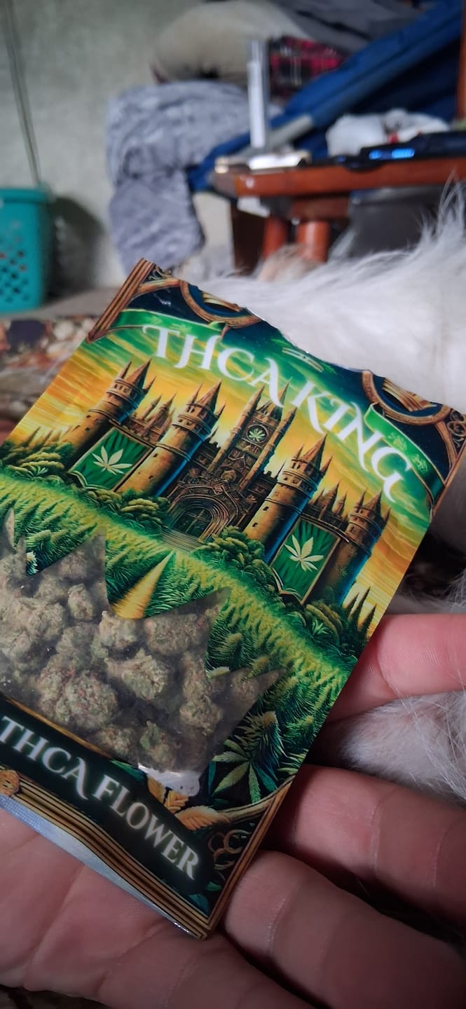 Customer photo review of Wedding Cake - Greenhouse THCA (Smalls)