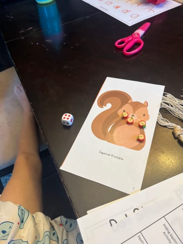 Customer photo review of The Preschool Box- 3 Months