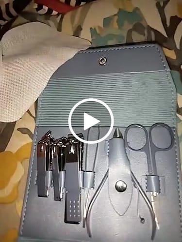 Customer video review of 16-in-1 Personal Hygiene Manicure Kit