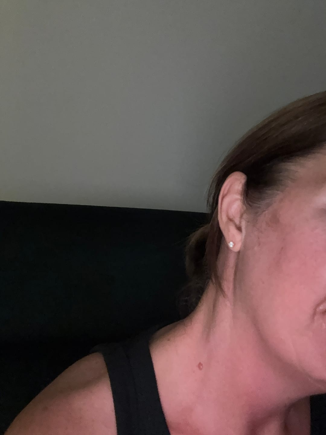 Customer photo review of Diamond Stud Earring in Gold