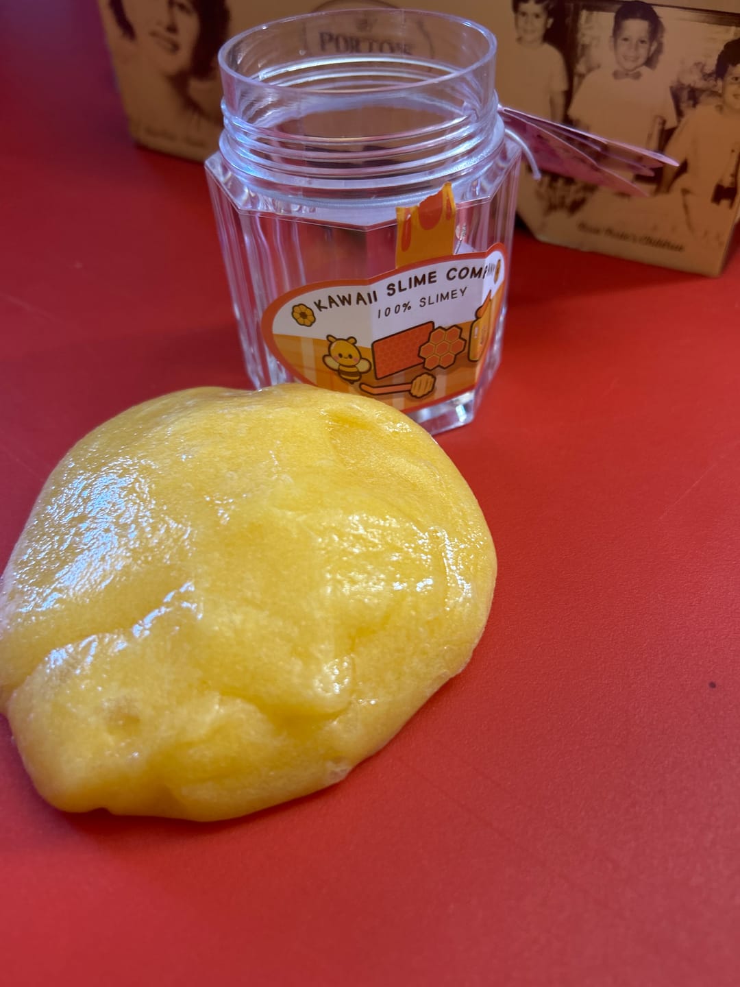 Customer photo review of Monthly Slime Subscription Box