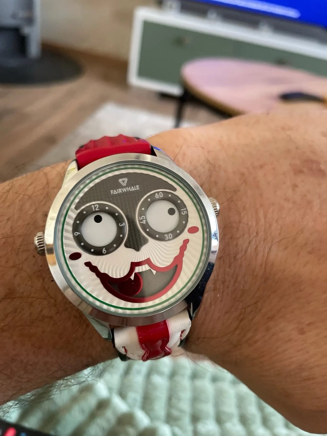 Customer photo review of Mark Fairwhale Joker Watch