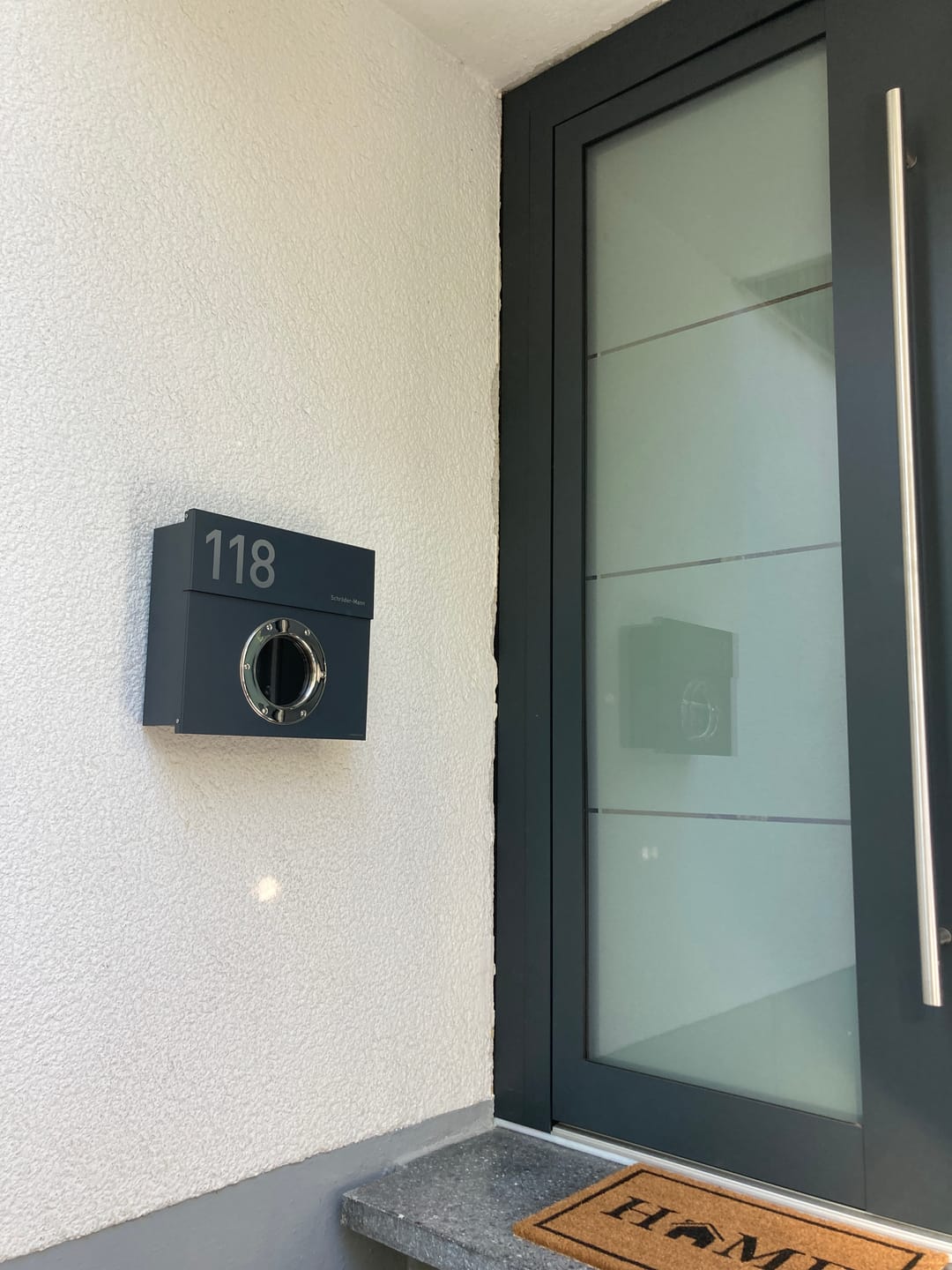 Customer photo review of Briefkasten Letterman 1 inkl. LED Licht